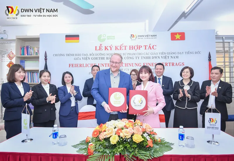 [DWN Việt Nam - Viện GOETHE] Ký kết hợp tác chương trình đào tạo nghiệp vụ sư phạm