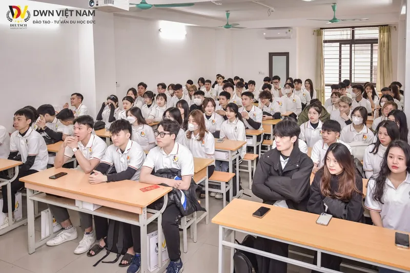 DWN VIỆT NAM - Khai giảng khóa học tiếng Đức K147 đầu xuân Giáp Thìn 2024 khai giang khoa tieng duc 147 dwn viet nam 1